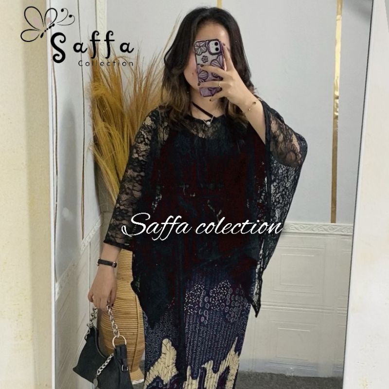 Atasan Brookat Kekinian / Brokat Moderen / Atasan Brokat Simpel / Outer Brokat / Cape Brokat