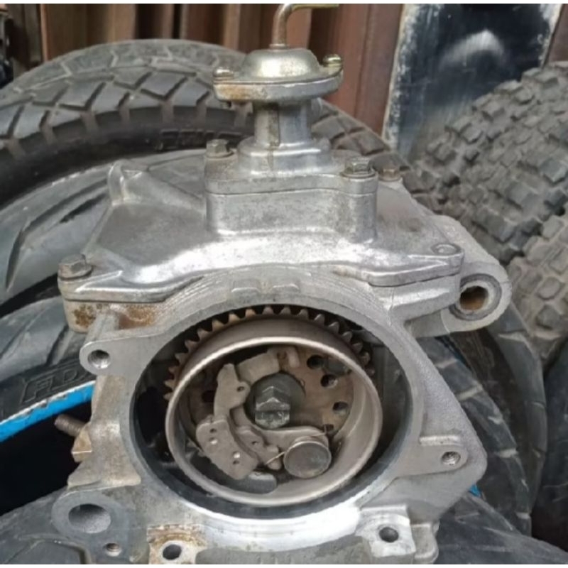 blok haed/blok klep kop isian motor yamaha vixion old 3c1/jupiter mx new 135 original second