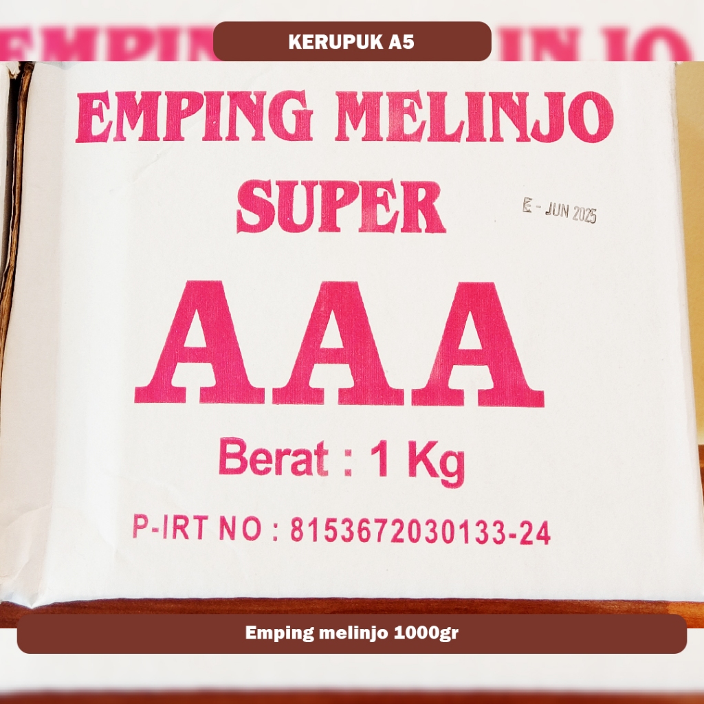

Emping Melinjo Super AAA 1 KG