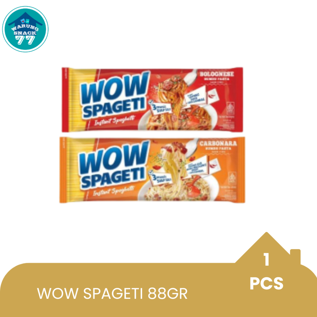 

PASTA WOW SPAGETI INSTAN 88GR