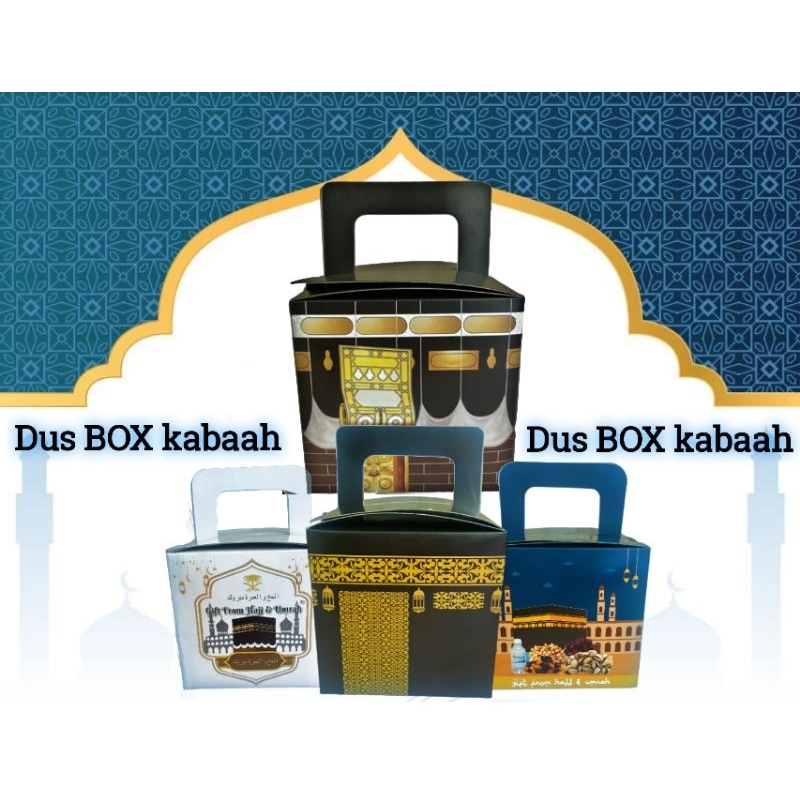 

RN DUS BOX MOTIF KABA'AH OLEH OLEH HAJJI DAN UMRAH ISI 50 PCS , SOVENIR OLEH OLEH HAJJI DAN UMRAH