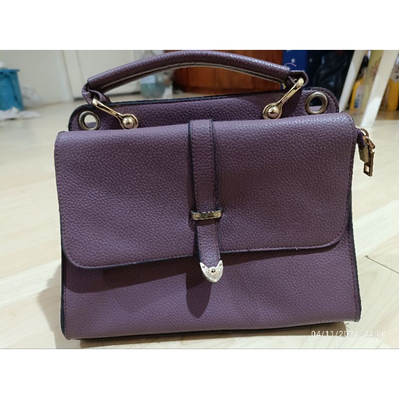Tas Ungu Wanita Preloved