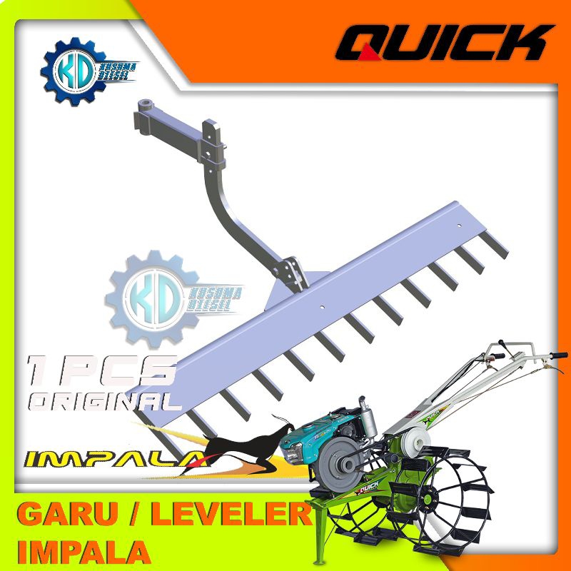 GARU IMPALA - LEVELER - IMPLEMENT TRAKTOR QUICK - TERMURAH- PROMO