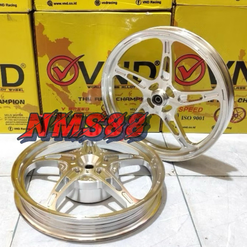 Velg VND NEW SPEED Bintang Laut Vario 110 125 150 Beat Scoopy Genio Spacy lebar 185/215-14