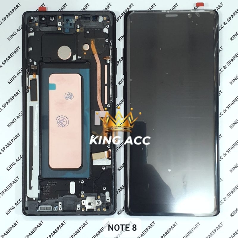 LCD TOUCHSCREEN PLUS FRAME SAMSUNG GALAXY NOTE 8 / N950  OLED BIG