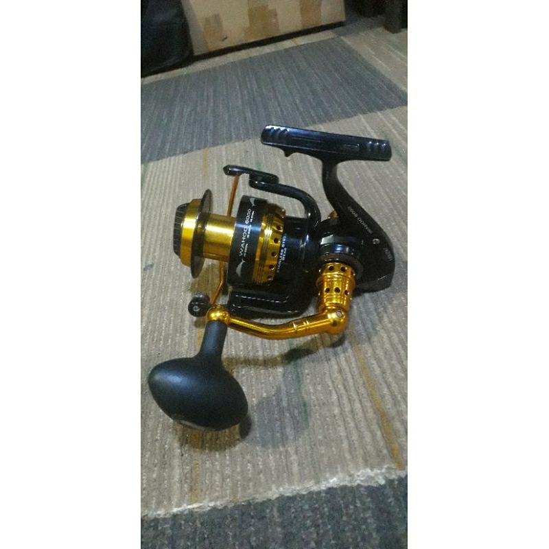 reel ajiking wahoo 6000