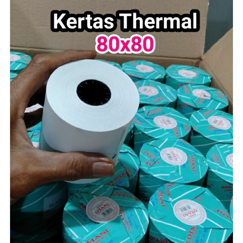 

Kertas Thermal 80x80 struk kasir register 80mm Otani