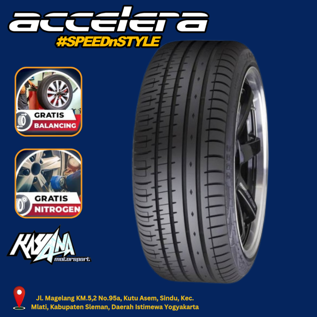 Ban Mobil R18 Ukuran 235/50 R18 Merk Accelera PHI-R Ban Murah Berkualitas 235 50 R18 (Gratis Pasang)