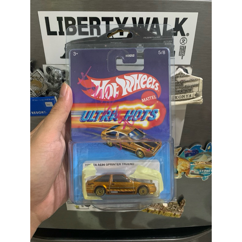 Hotwheels AE86 Sign Keiichi Drift King
