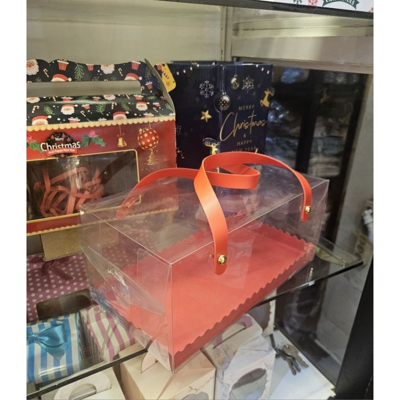 Kotak Cake box Mika Tali kulit