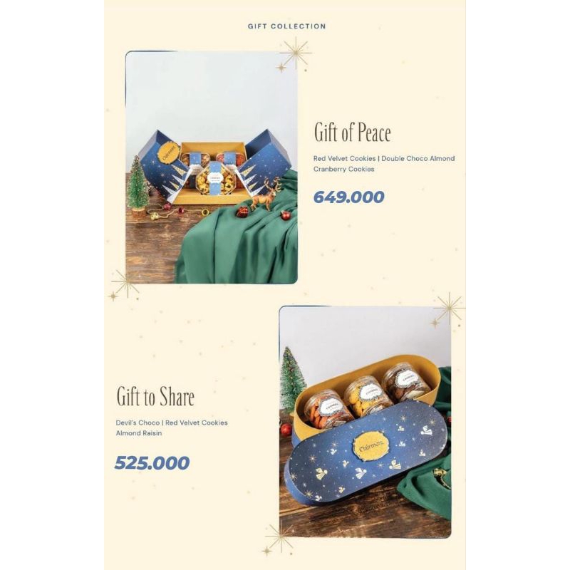 

Hampers Natal / Parsel Natal Gift Of Peace Christmas 2024 - 2025