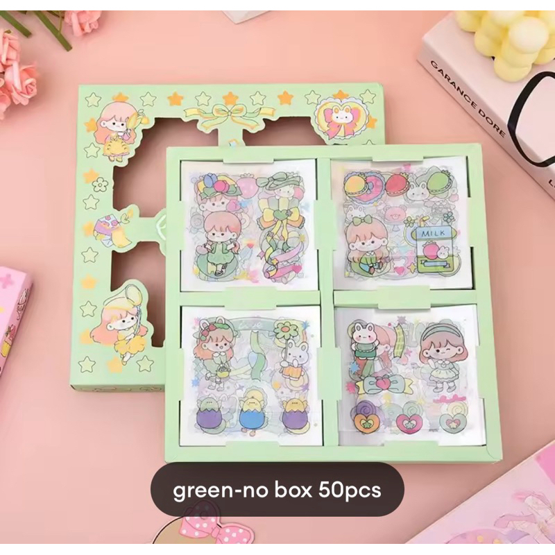 

Stiker 1 pcs 8x8 Tidak ada Box Anti Air Cute Cartoon Deco Stickers | Stiker Aesthetic Cute | Stiker Alat Tulis | COD