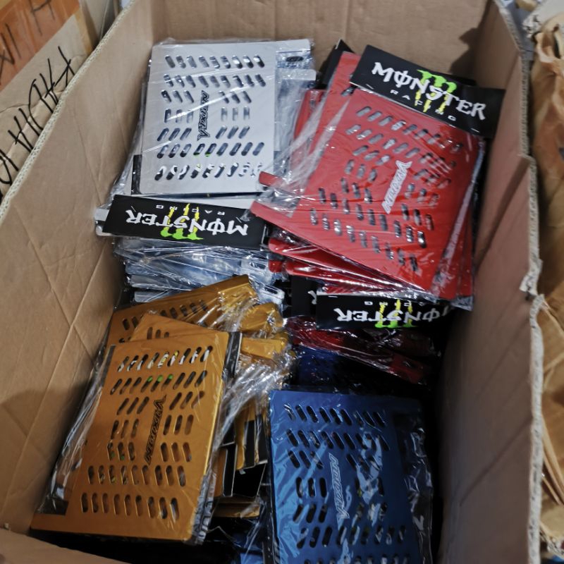 Cover radiator Vixion new old warna tutup radiator variasi Vixion tinggal pasang