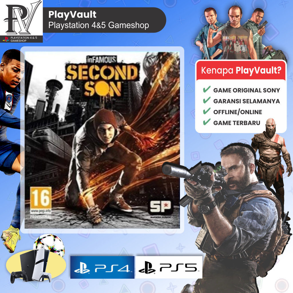 Infamous Second Son PS4 PS5