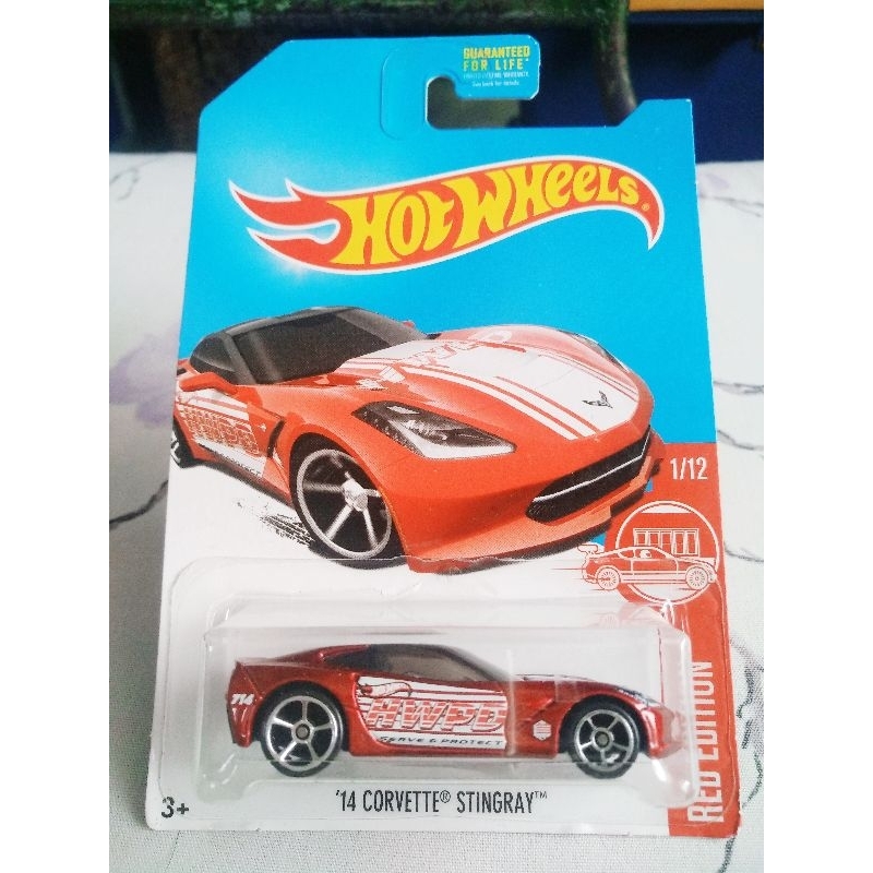 hot wheels 14 Corvette Singray - RED Edition