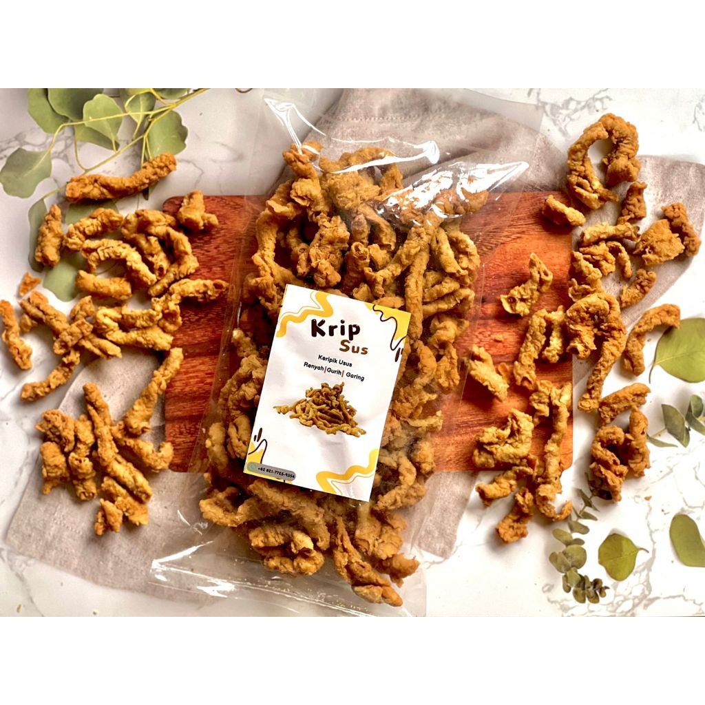 

Keripik Usus ayam (Kripsus) premium asli kota baru malang