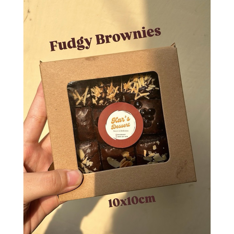 

Kar’s Dessert - Fudgy Brownies Premium - uk 10x10cm