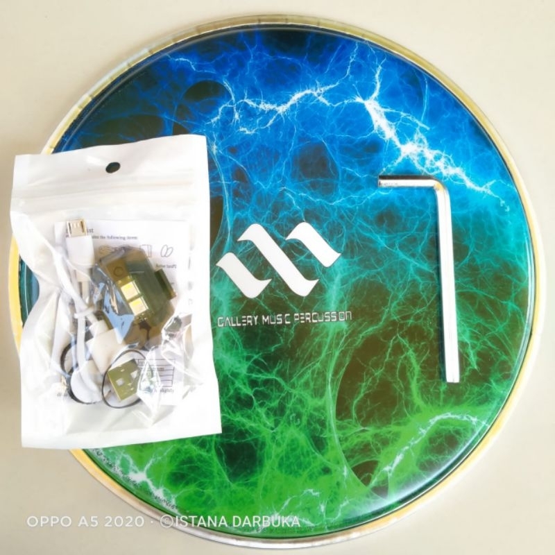 MIKA DARBUKA ZEUS GMP FREE LAMPU LED&KUNCI L