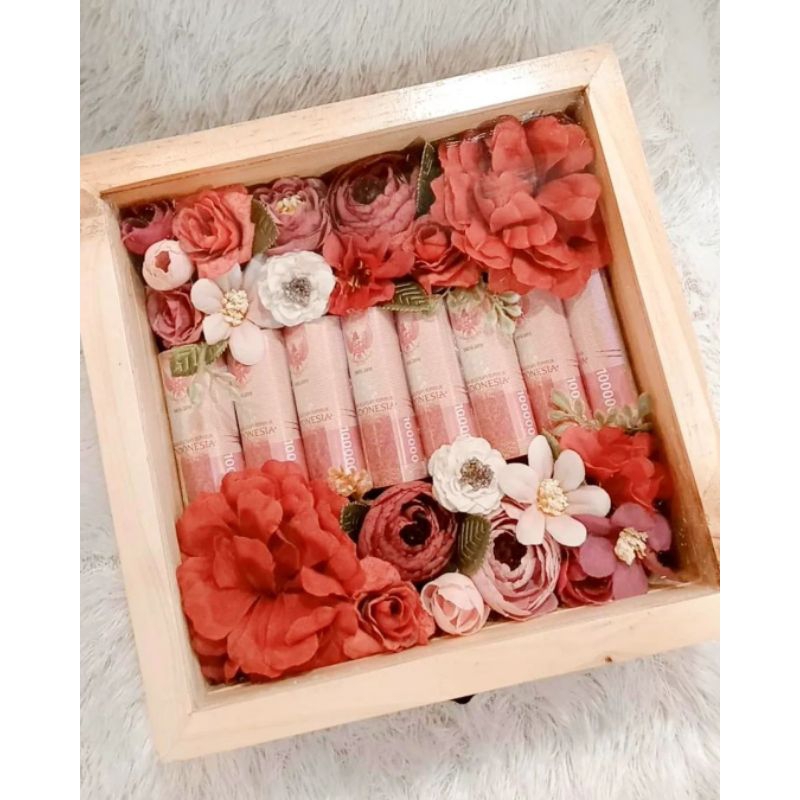 MAHAR WOOD BOX | MAHAR KAYU | FLOWERS BOX