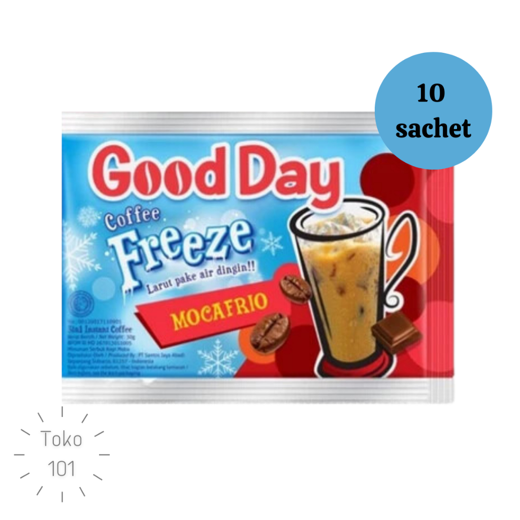 

Good Day Kopi Freeze Mocafrio (10 Sachet@30 Gram)
