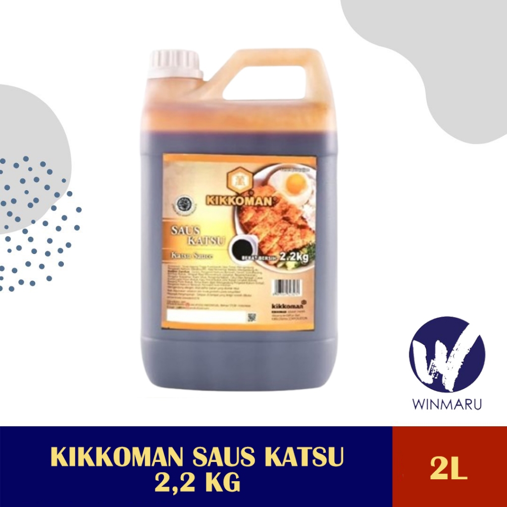 

Kikkoman Saus Katsu 2,2 Kg - Kikkoman Katsu Sauce 2,2kg