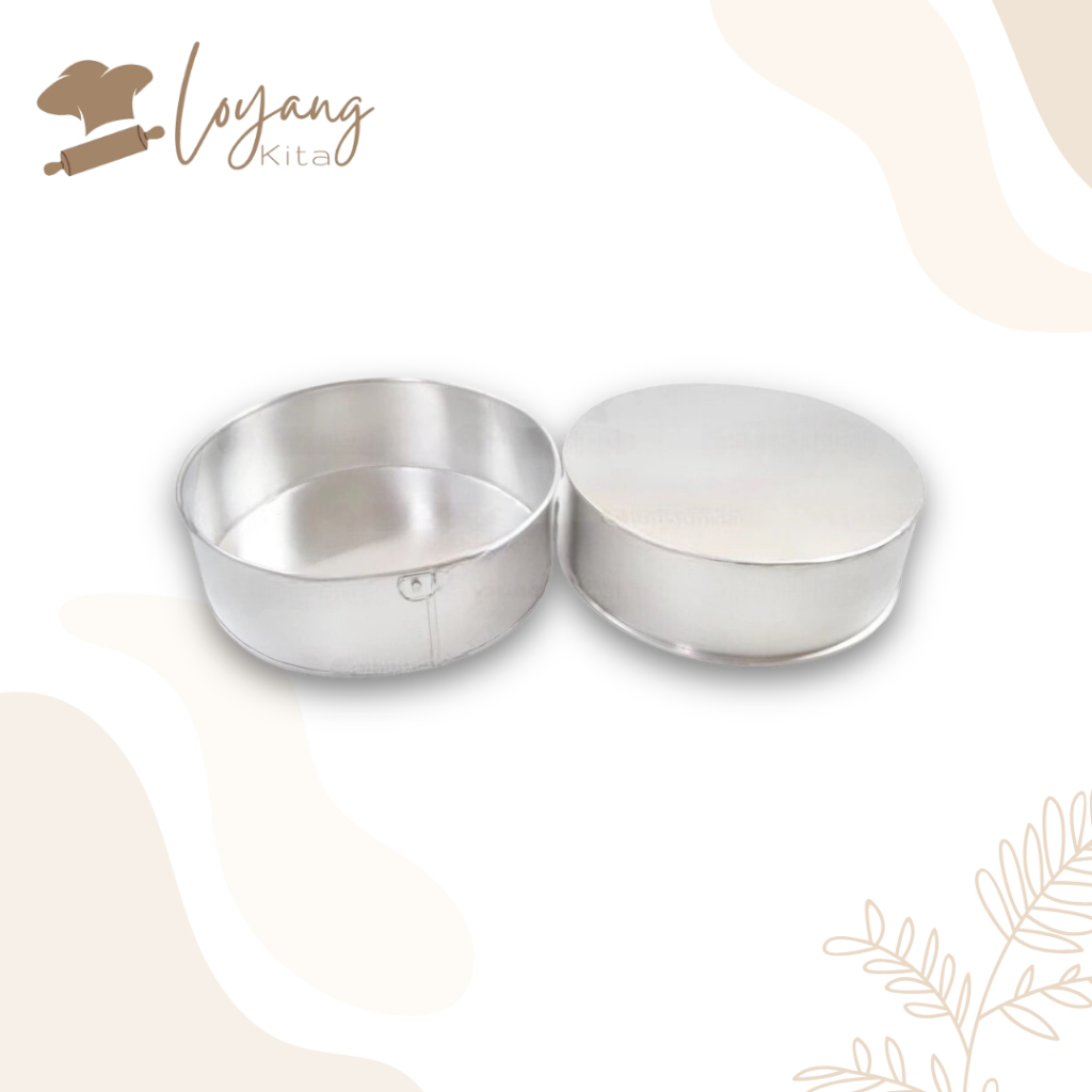 Loyang Bolu Bulat Aluminium Ukuran 18 cm Tinggi 7 cm - LoyangKita