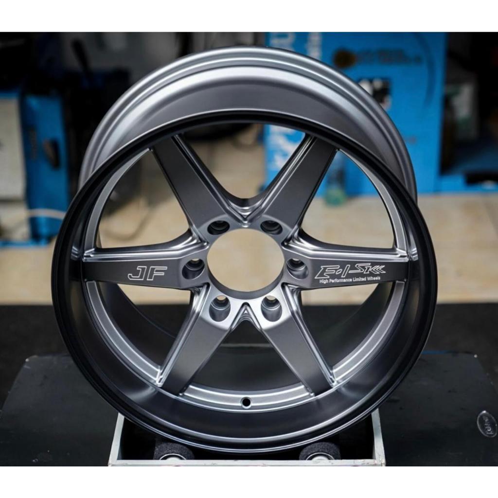 VELG SAMLONG TWO TONE COLOUR R18 PCD SUV 6x139 LEBAR 9,5 ET 20 WARNA TWO TONE - VELG MOBIL TIE ROD W