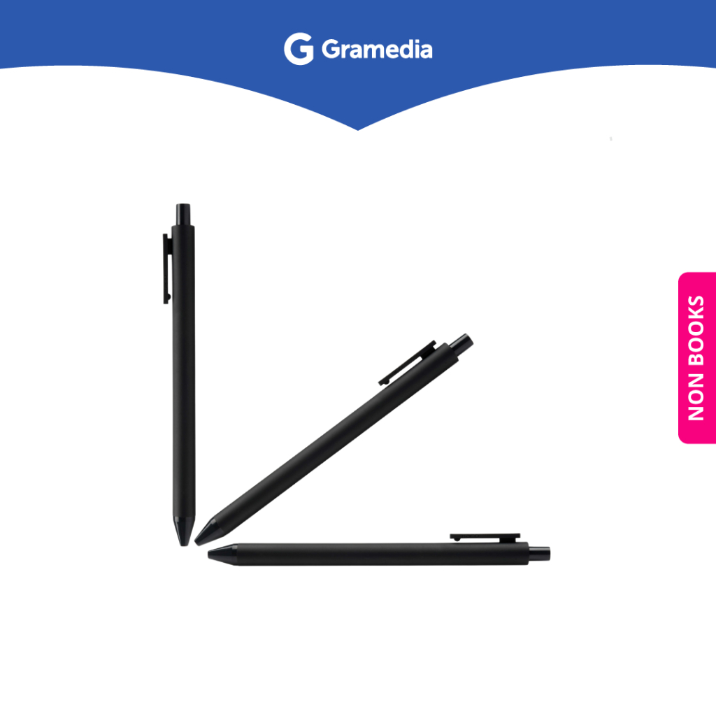 

Gramedia Depok - KACO PEN PURE SOFT TOUCH 0.5 HITAM