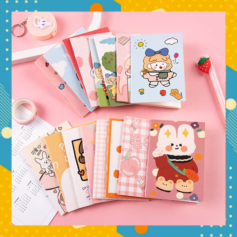 

Notebook MINI Buku Tulis Kecil Note Memo Book Motif Lucu NM0129A2