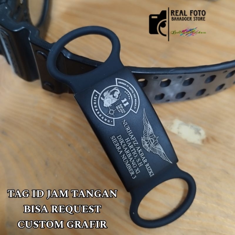 TAG ID JAM TANGAN ID TAG JAM TANGAN CUSTOM GRAFIR LOGO BISA BEBAS REQUEST CUSTOM GRAFIR LOGO ANDA DA