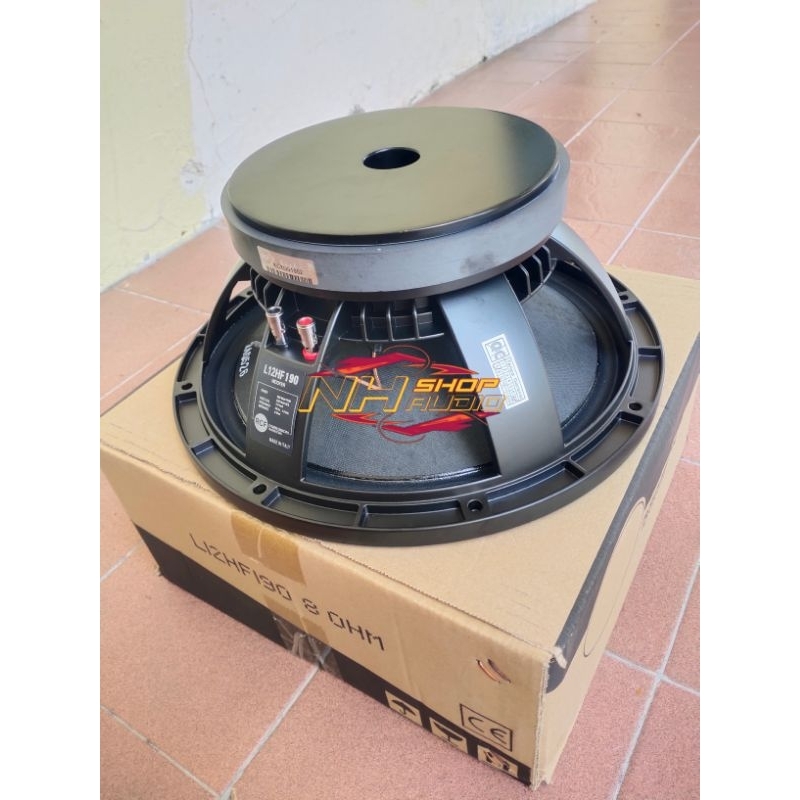 Speaker RCF L12HF190 RCF 12HF190 Mid Low 12 inchi VC 3in 500 Watt RCF12in RCF 12in  RCF 12 in speake