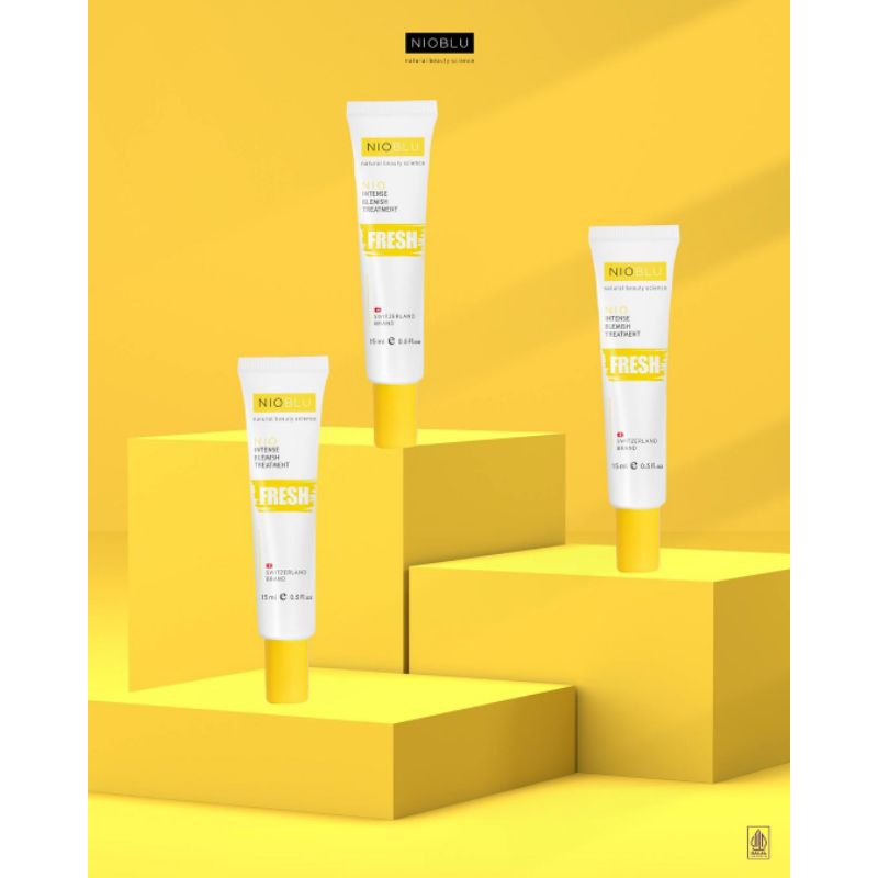 Jafra Elysyle NIOBLU FRESH NIO INTENSE BLEMISH TREATMENT untuk Totol Jerawat