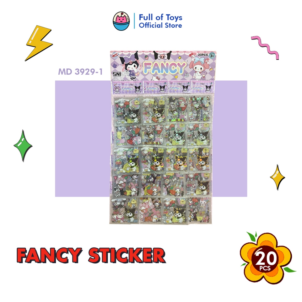 

Fancy Sticker Kuromi MD 3929-1 - Full of Toys