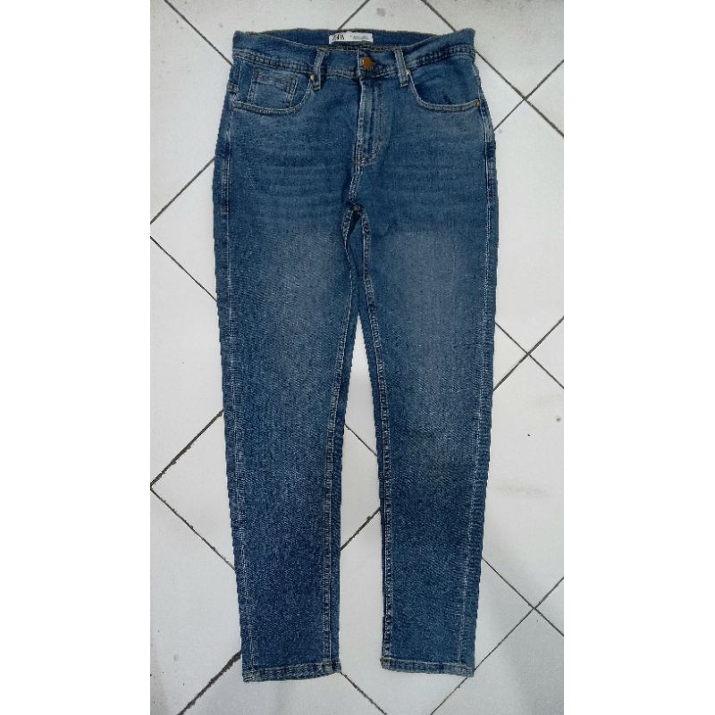 CELANA JEANS ZARA MAN SECOND BRAND