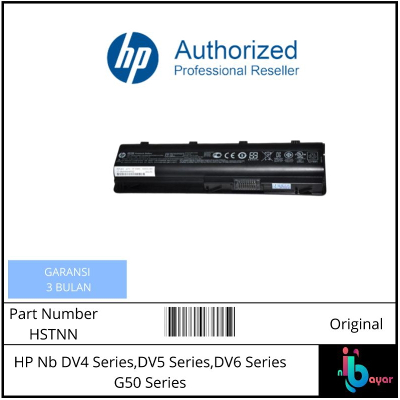 Baterai Laptop HP Pavilion Series Original