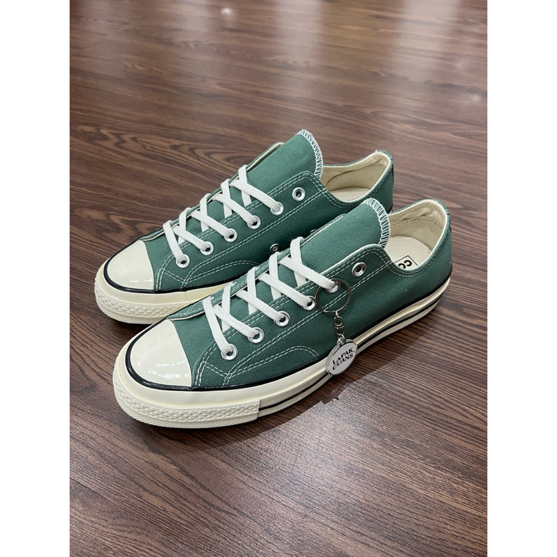 Converse Chuck 70s Low Admiral Elm Green Egret (RESMI PT. MAP)