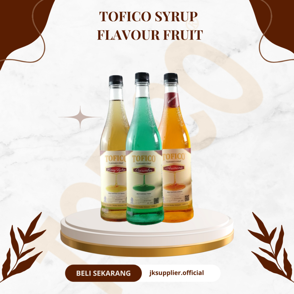 

Tofico Syrup Rasa Buah Buahan All Variant 1L