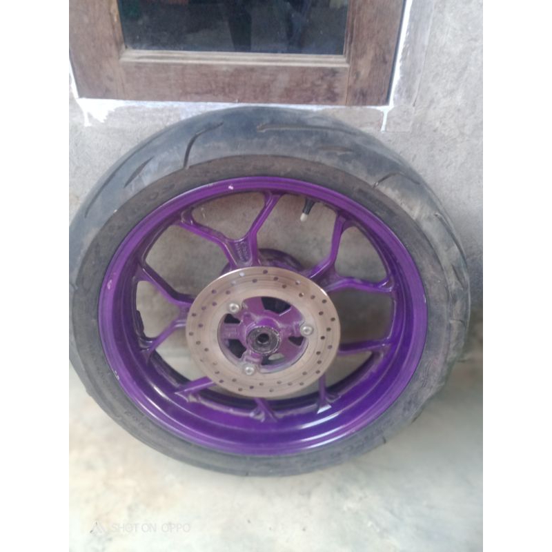 veleg belakang original Yamaha R25 set ban 150/60/17