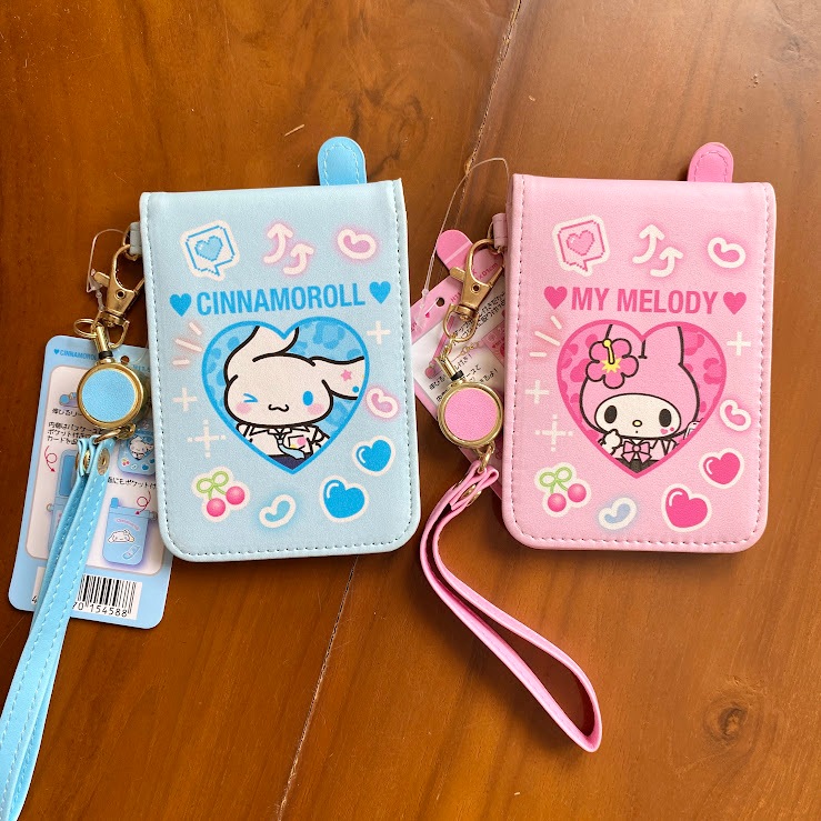 

ID Card Handphone Jepang Id Card Case Karakter Sanrio Melody Kuromi Cinnamorol Unik Lucu Gift Hadiah Kado