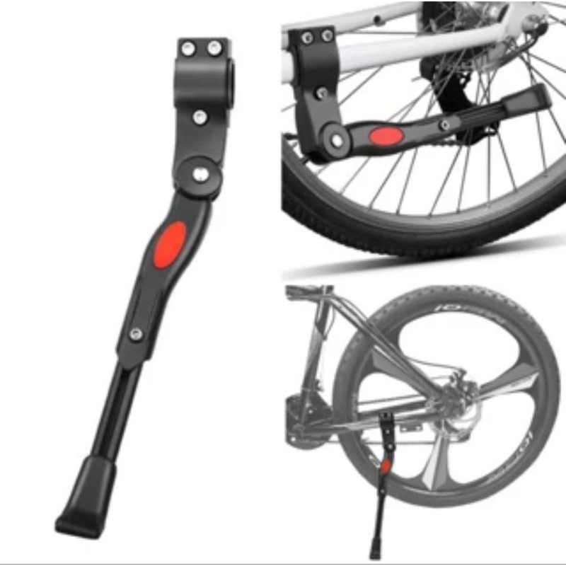 standar sepeda , standar parkir samping kickstand adjustable Alloy ukuran 24,26,27.5 sepeda gunung