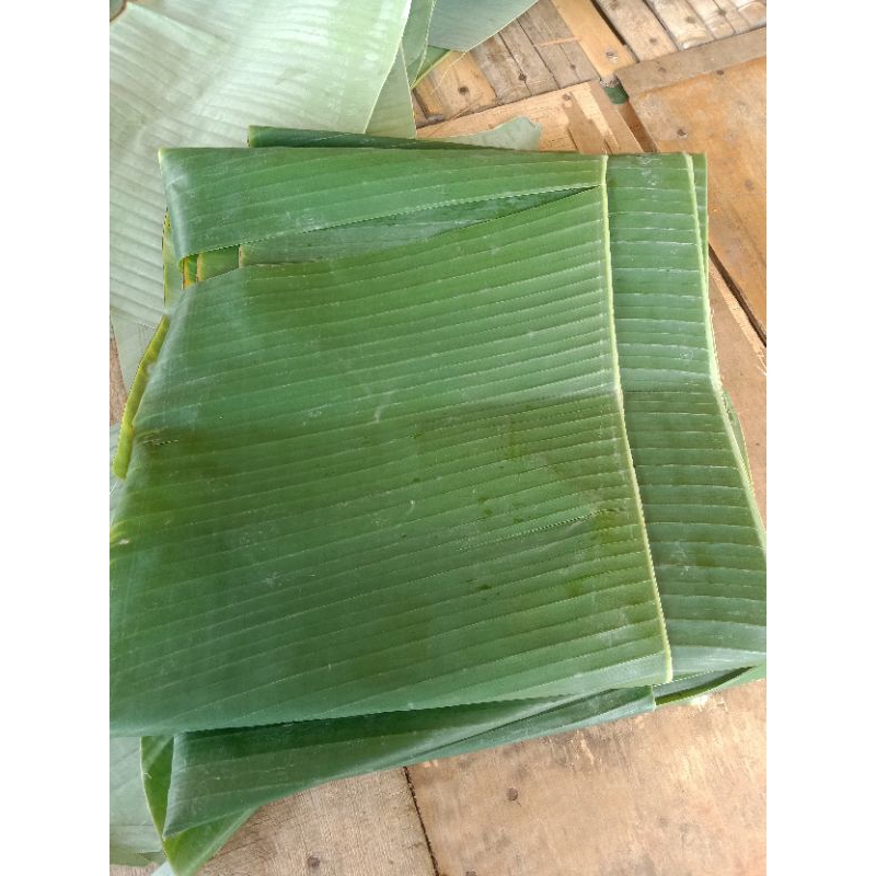 

daun pisang batu segar 5lembar
