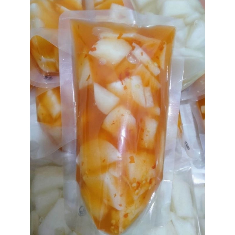 

manisan/asinan bengkoang pedas 400 gram