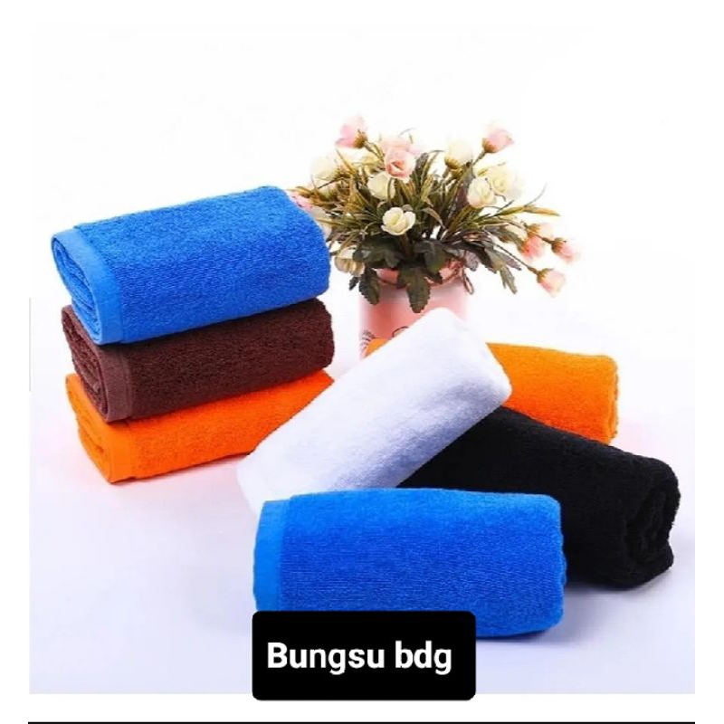 handuk wajah kecil muka handuk wajah polos katun minyak lembut