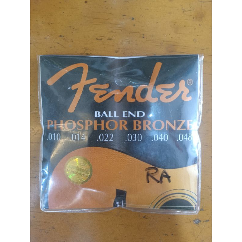 senar gitar fender electric/ akustik original set