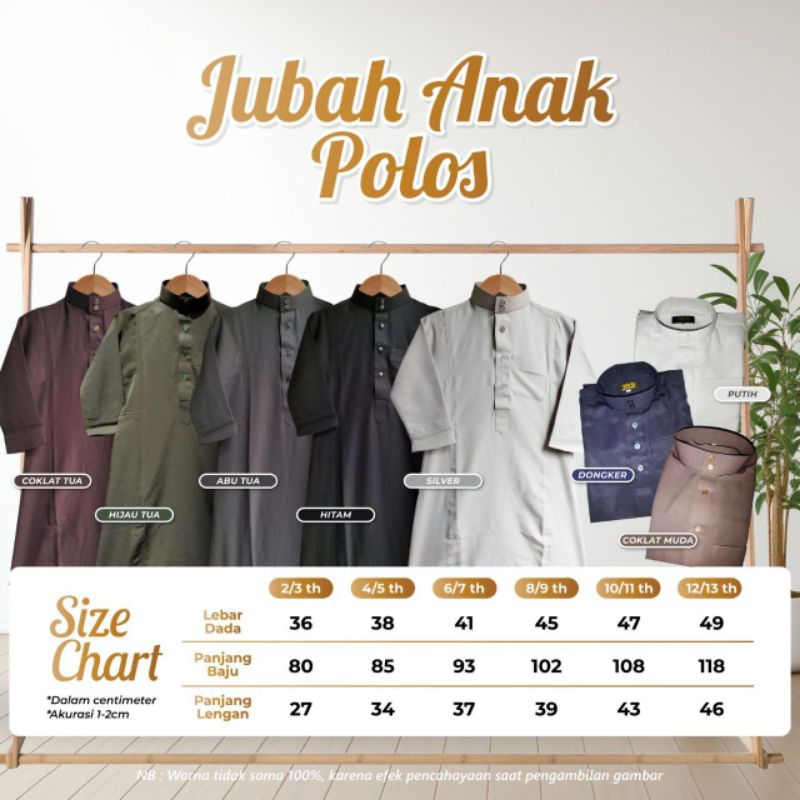 Jubah Saudi Anak Niagara