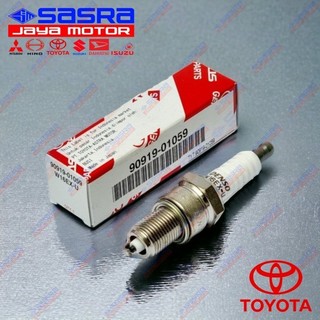 Spark Plug [HARGA 1 PCS] W16EXU KIJANG|CHARADE TOYOTA GENUINE PARTS Busi TYT.90919-01059