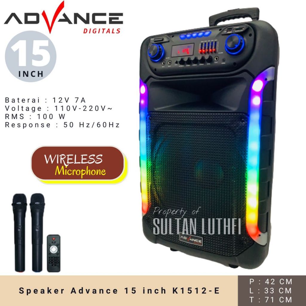 Speaker Advance 15 inch K1512-E