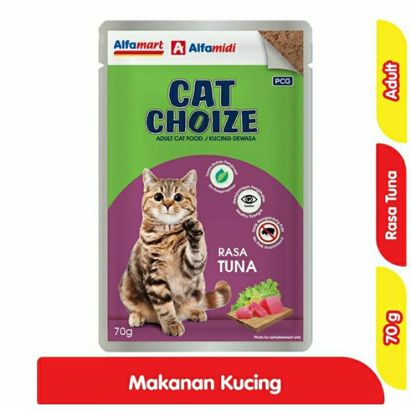 Alfamart Makanan Kucing Basah Tuna 70 g