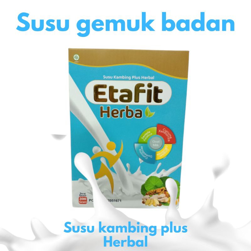 

Susu Kambing Plus Herbal ETAFIT Herbal 200g