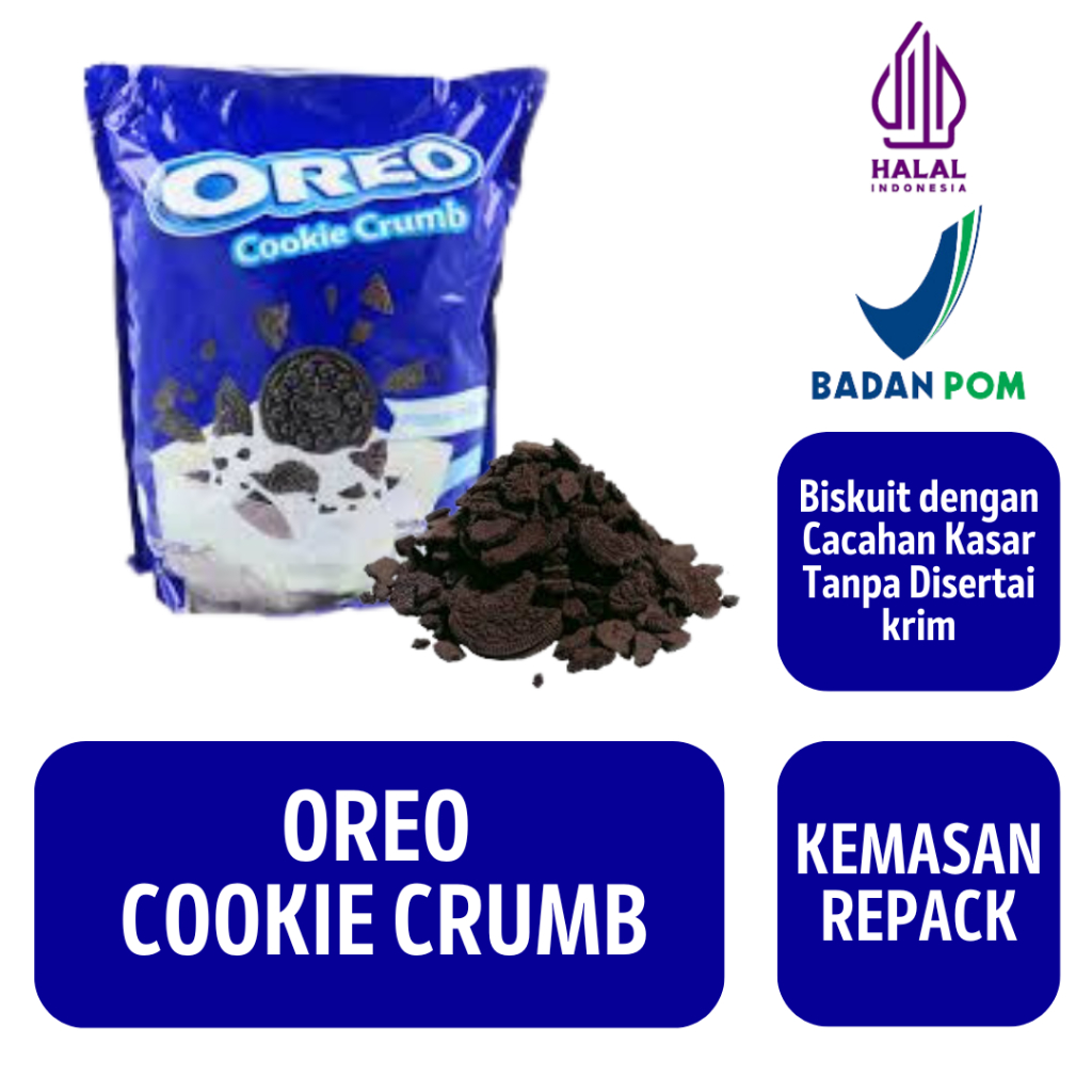 

Oreo Cookie Crumb Kemasan Repack